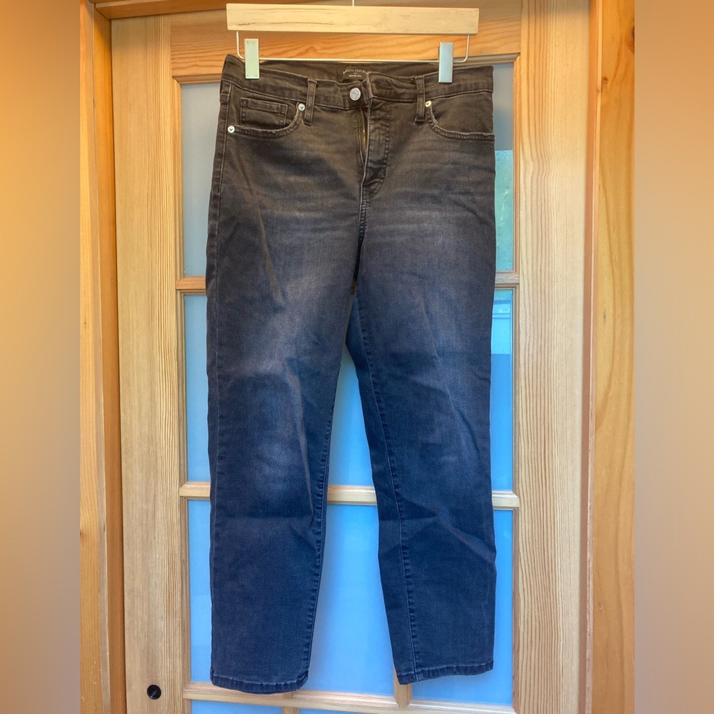 Banana Republic Black Straight Leg Jeans